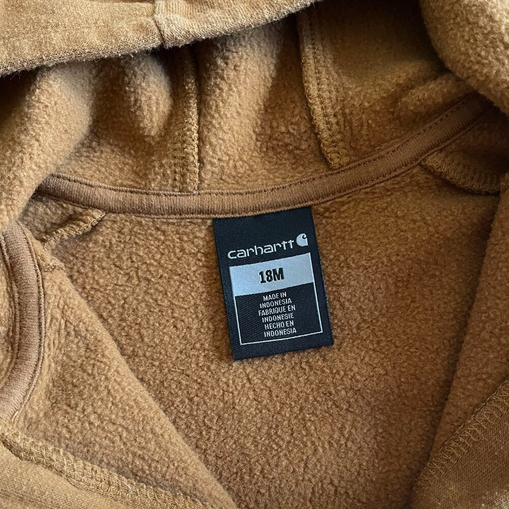 Carhartt tan coverall romper 18m - Picture 2 of 9
